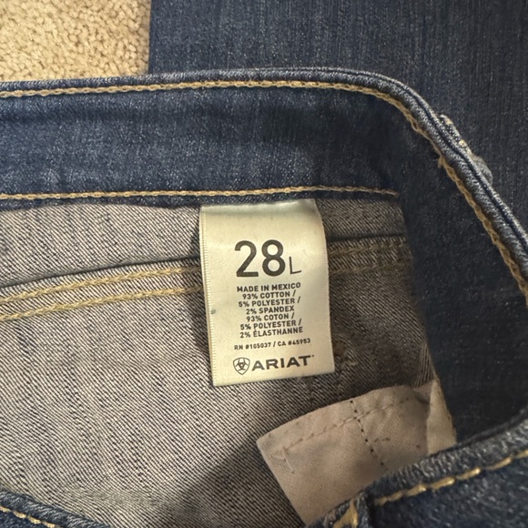 Ariat wide leg trouser jeans - Picture 6 of 8